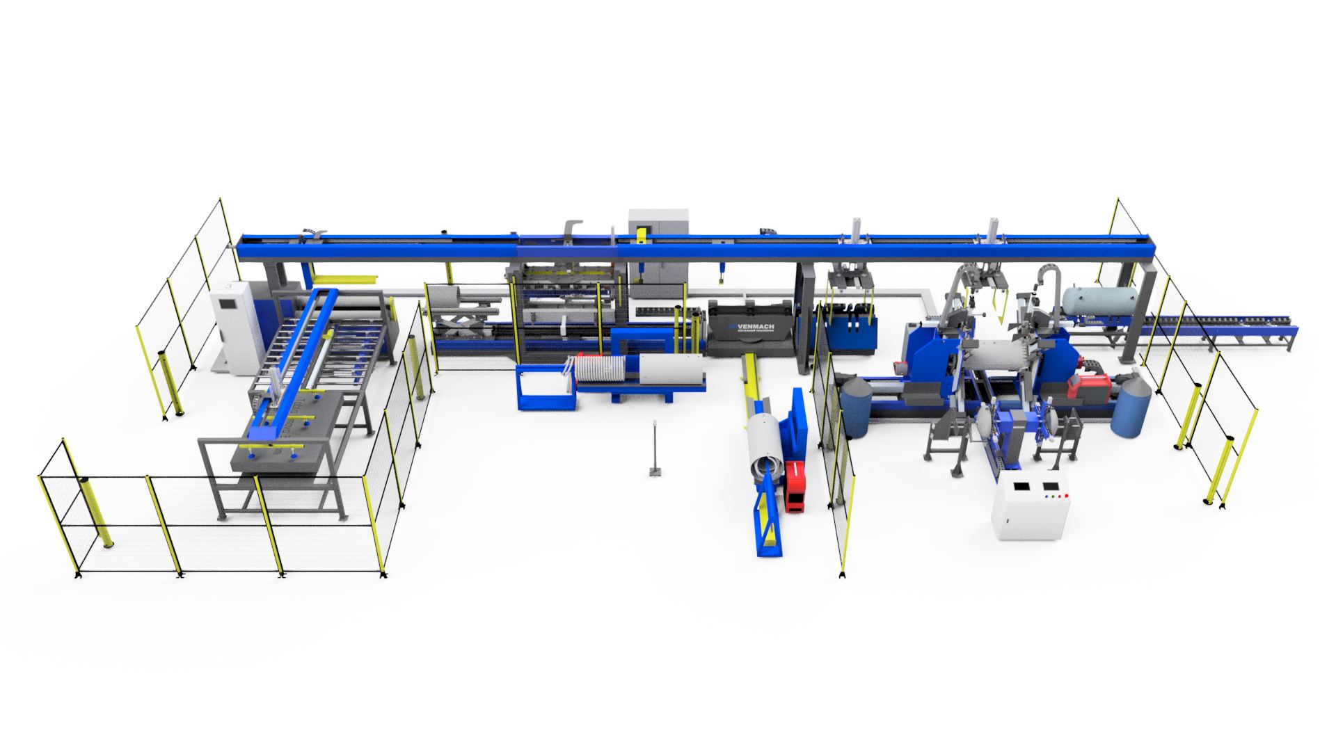 Automatska linija za zavarivanje kotlova
